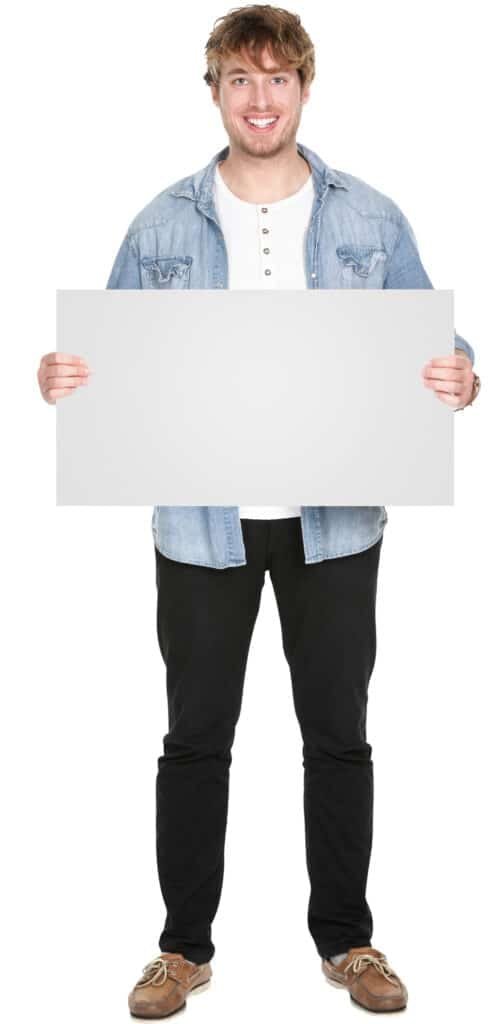 man standing